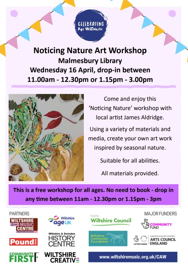 Noticing Nature Art Workshop 